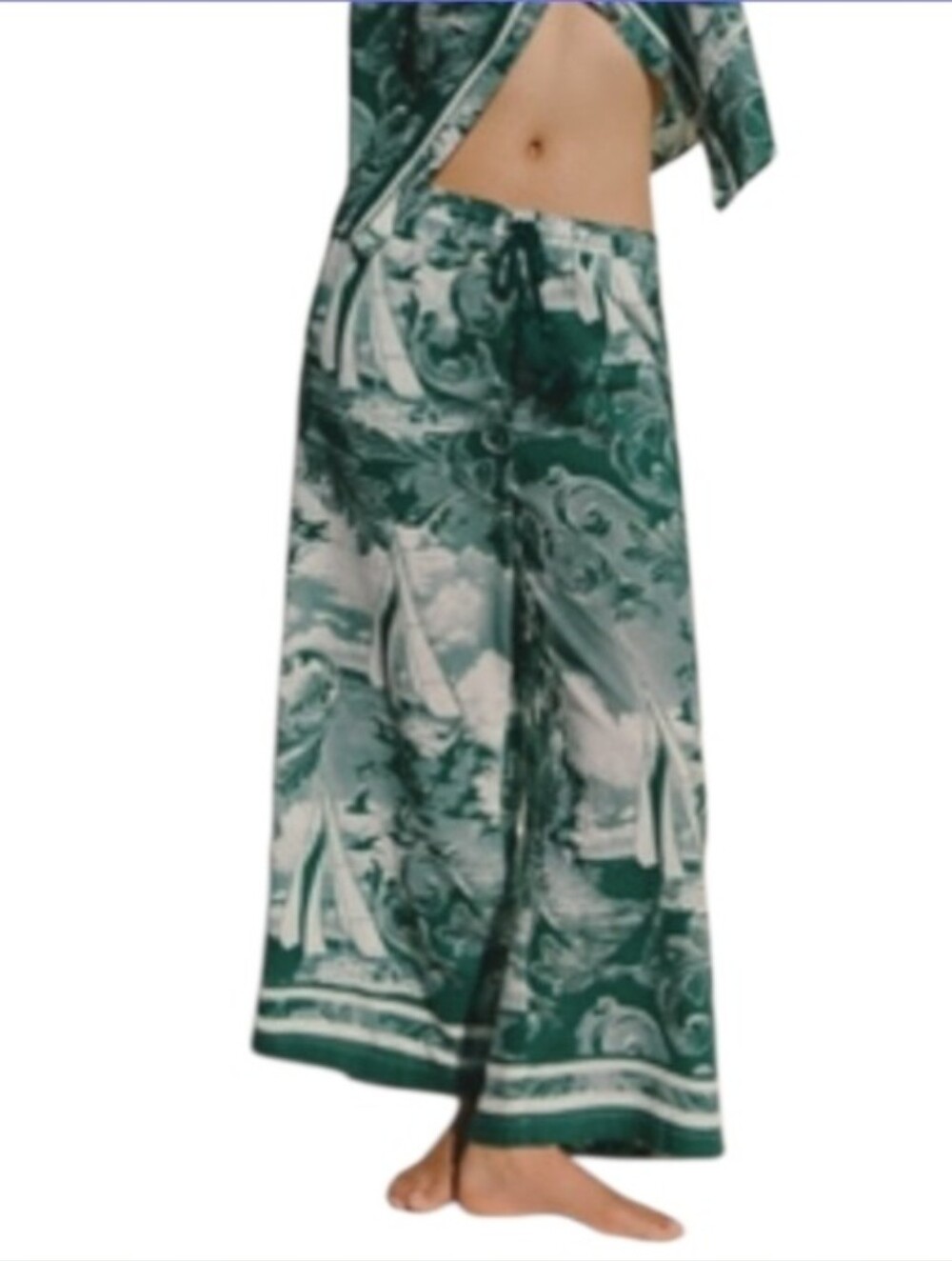 Anthro Celandine Wide-Leg Pull-On Pants NWT Size M